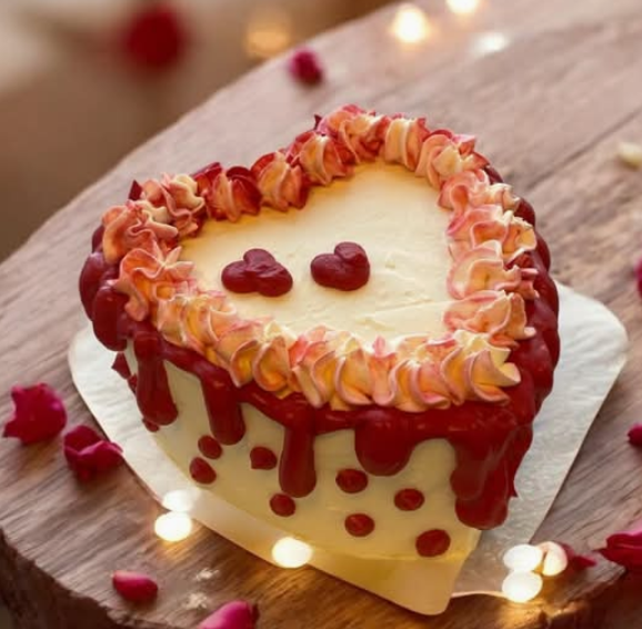 Heart to Heart Cake